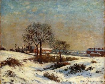 卡米耶 畢沙羅 Landscape under Snow, Upper Norwood 卡米耶 畢沙羅 Landscape under Snow, Upper Norwood
